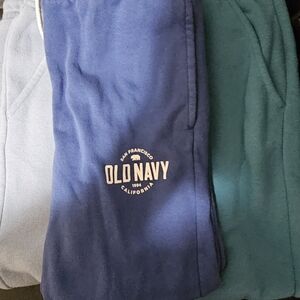 Old Navy Blue Kids Logo Sweatpants